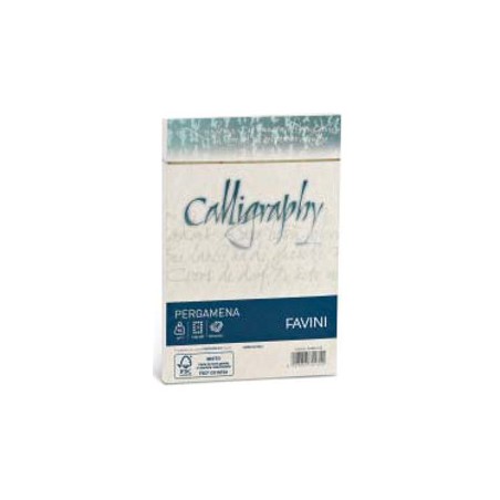 1 - Buste Calligraphy Pergamena Favini - 12x18 Cm Perla Conf. 25 90 grA574207