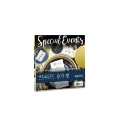 1 - FAVINI  Busta Special Events 17x17 bianco 10 pz. 120 gr A570118