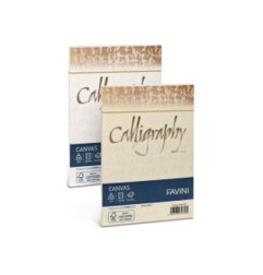 1 - Buste Calligraphy Canvas Favini - 12x18 Cm Bianco Conf. 25 100 gr A570417
