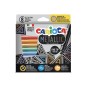 Carioca Metallic pennarelli metallizzati punta fine 8 pezzi colori assortiti 43162