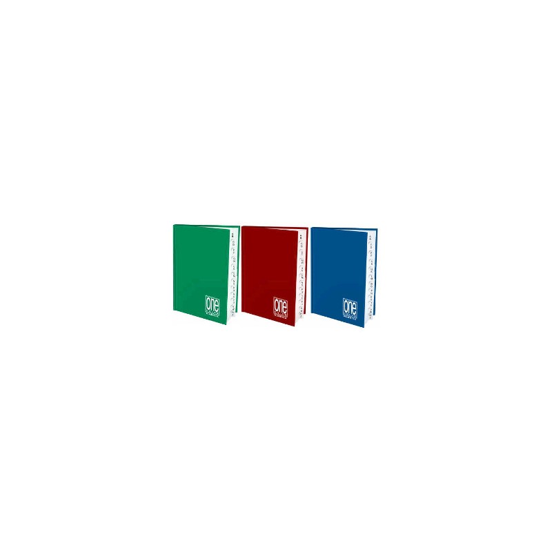 Blasetti One Color rubrica telefonica A5 cartonata 48 fogli 70 g 1366