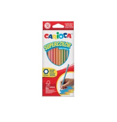 1 - PASTELLI CARIOCA SUPERCOLOR DA 12 43391