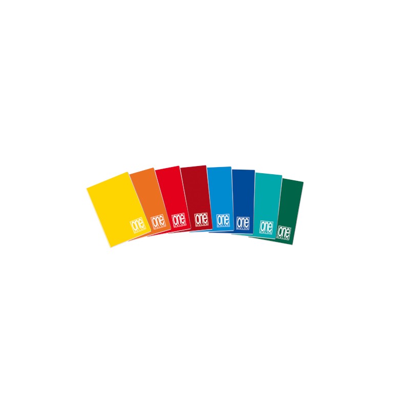 Blasetti One Color mini quaderno 12x17 cm 80 g 20 fogli rigatura 1R 1402 Blasetti One Color mini quaderno 12x17 cm 80 g 20 fogli rigatura 1R 1402