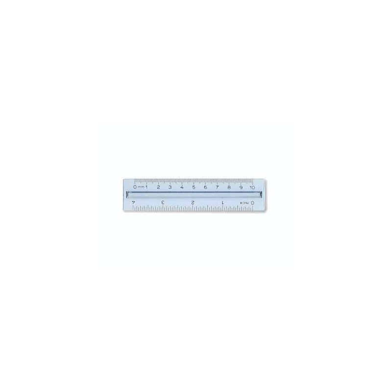 Arda decimetro 10 cm doppia graduazione mm e pollici 280C Arda decimetro 10 cm doppia graduazione mm e pollici 280C