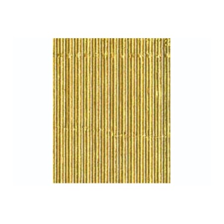 1 - Cartoncino Colorato Ondulato Cannete' CWR - 50x70 Cm Oro 10 pz 2225/1