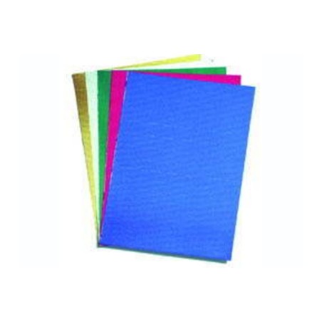 1 - Cartoncino Metal Ondulato Cannete' CWR - 50x70 Cm Colori Assortiti 10 pz 2225/A