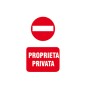 LETTERFIX ECOTARGA Targa Cartello PROPRIETa' PRIVATA 20x30 T06015 LETTERFIX ECOTARGA Targa Cartello PROPRIETa' PRIVATA 20x30 T06015
