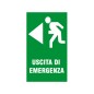 LETTERFIX ECOTARGA Targa Cartello Uscita di Emergenza (Sinistra) 20x30 T06023 LETTERFIX ECOTARGA Targa Cartello Uscita di Emergenza (Sinistra) 20x30 T06023