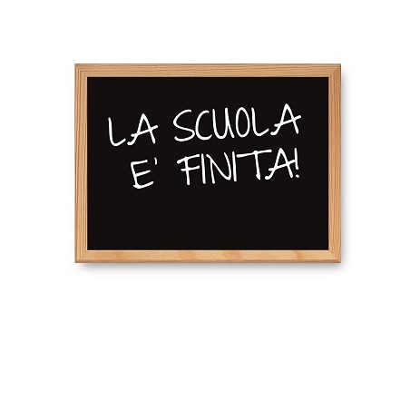 Lavagna nera Lebez 40x60 cm con cornice in legno - 1188