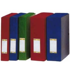 1 - SEI ROTA Cartella portaprogetti Scatto con bottone colore verde 25x35x6