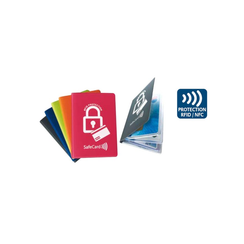 Arda espositore da banco custodie porta tessere Safecard RFID/NFC 10 pezzi 0133EXP Arda espositore da banco custodie porta tessere Safecard RFID/NFC 10 pezzi 0133EXP