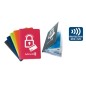 Arda espositore da banco custodie porta tessere Safecard RFID/NFC 10 pezzi 0133EXP Arda espositore da banco custodie porta tessere Safecard RFID/NFC 10 pezzi 0133EXP