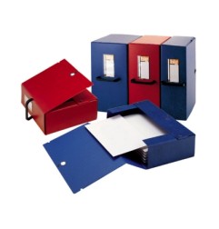 1 - SEI ROTA Scatola portaprogetti archivio Big colore blu 25x35