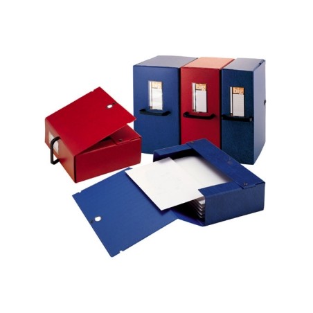 1 - SEI ROTA Scatola portaprogetti archivio Big colore blu 25x35