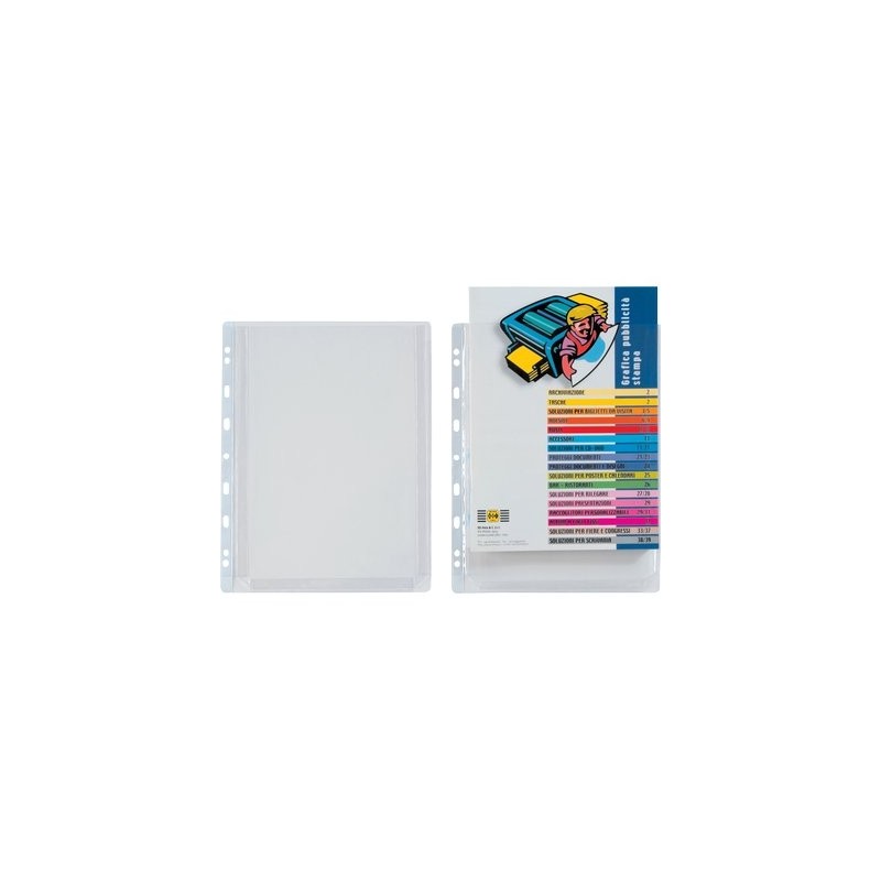 SEI ROTA Buste a foratura universale con soffietto 10 pz. 21x29,7 502240 SEI ROTA Buste a foratura universale con soffietto 10 pz. 21x29,7 502240