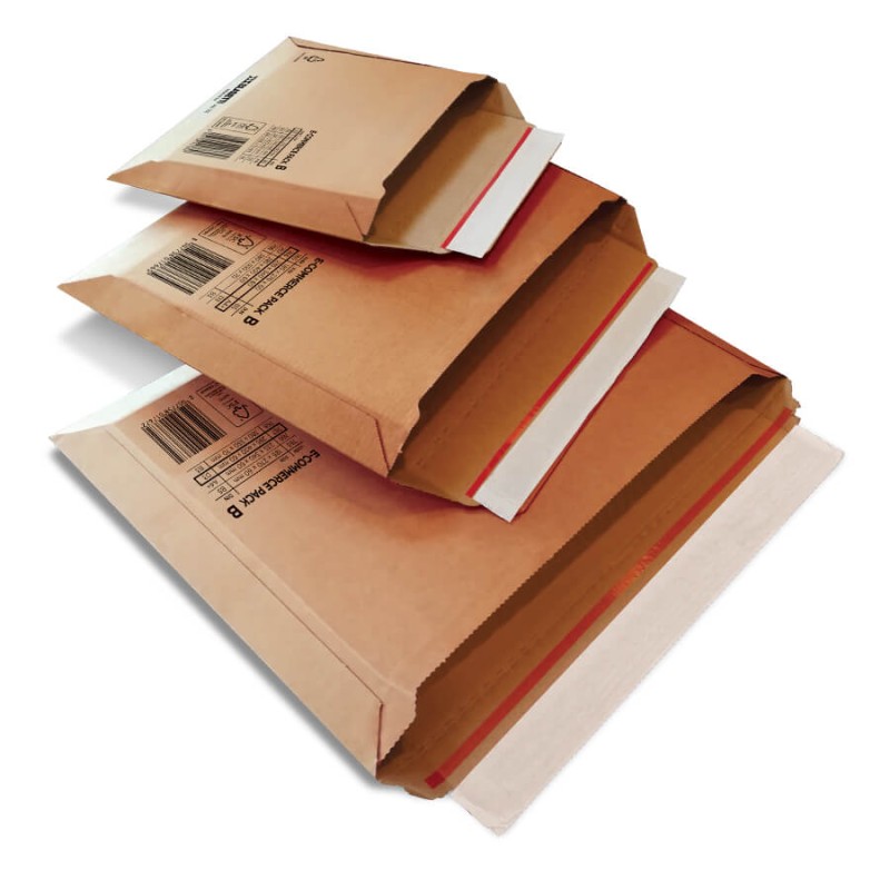 Blasetti E-Commerce Pack BM BM2 buste in cartone per spedizioni 23,5x34x6 cm – confezione 25 pezzi 0766
