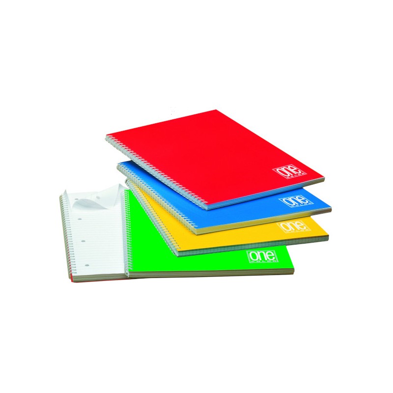 Blasetti One Color maxi quaderno con spirale A4 80 g 60 fogli rigatura 1R senza fori 1144
