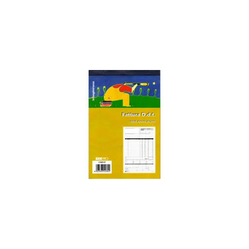 Blocco D.D.T. fattura 33x3 autoricalcante (33 moduli in 3 copie) Edipro - E5223CT Blocco D.D.T. fattura 33x3 autoricalcante (33 moduli in 3 copie) Edipro - E5223CT