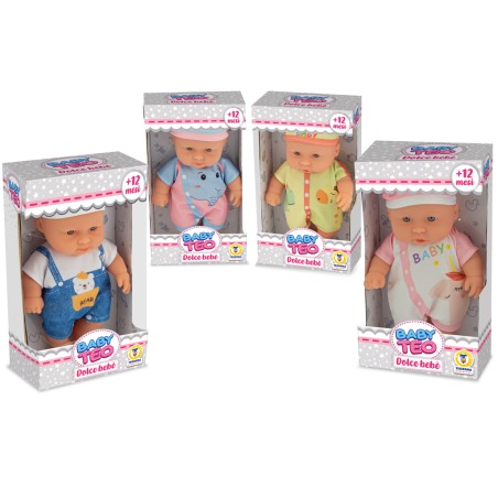 1 - TEOREMA BABY TEO - BAMBOLOTTO IN VINILE 20 CM 4 MDL ASS 68773