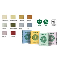 1 - CART.CIRCOLOR A4 160G -250fg F TULIPANO H6 (ROSSO) A74C324 - 100% riciclata