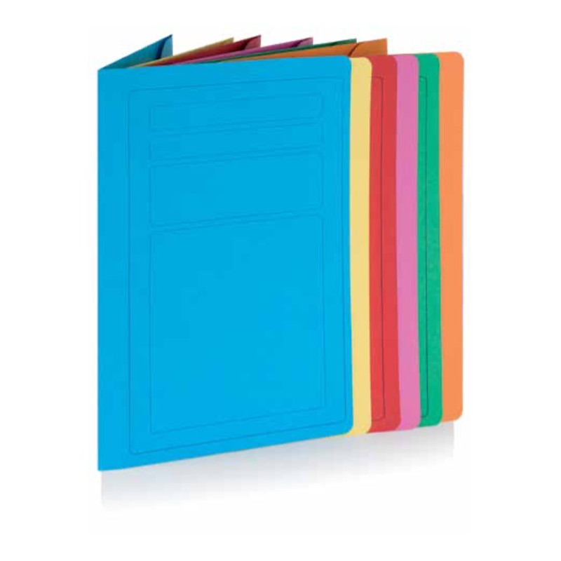 Brefiocart copertina manilla a 3 lembi con stampa Color verde 200 g confezione da 25 0205514/VE Brefiocart copertina manilla a 3 lembi con stampa Color verde 200 g confezione da 25 0205514/VE