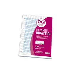 1 - BLASETTI Ricambi didattici Per Quaderni - A4 - Righe Q 100 gr 7435