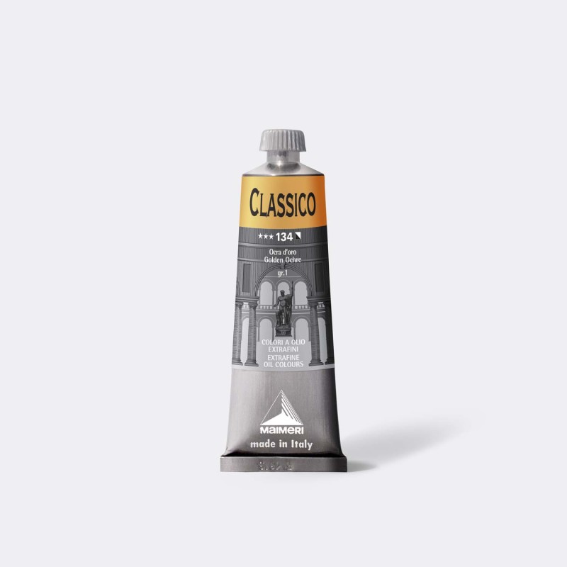 Maimeri Classico colore a olio extrafine Ocra d'oro 60 ml M0306134 Maimeri Classico colore a olio extrafine Ocra d'oro 60 ml M0306134