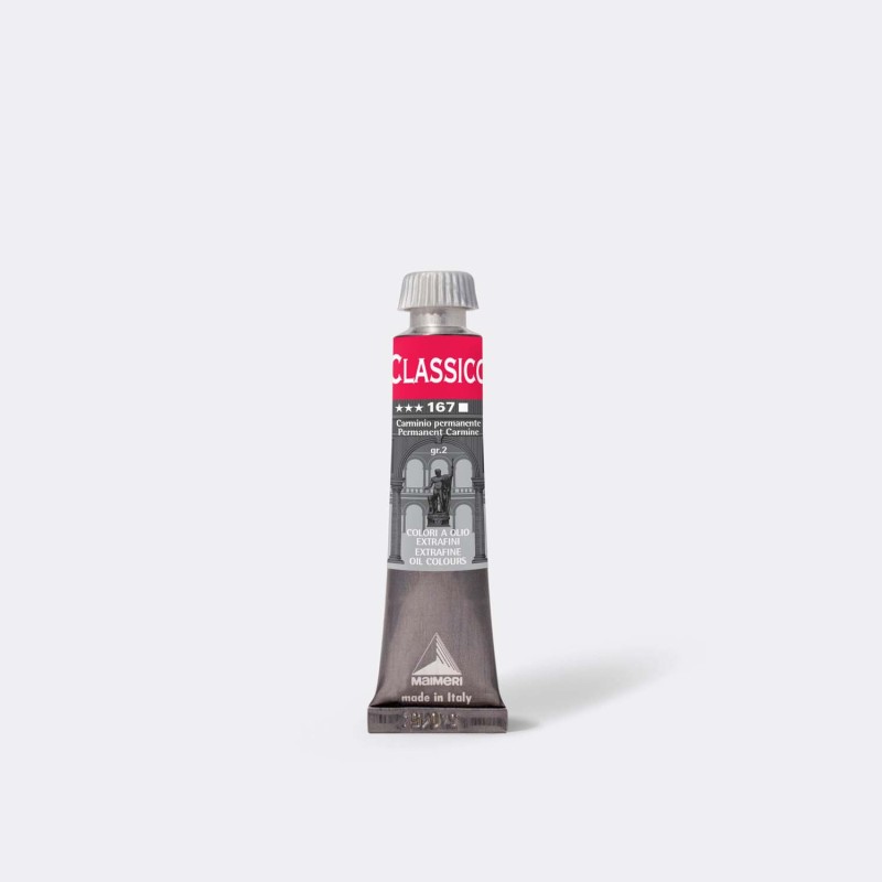 Maimeri Classico colore a olio extrafine Carminio permanente 20 ml M0302167 Maimeri Classico colore a olio extrafine Carminio permanente 20 ml M0302167