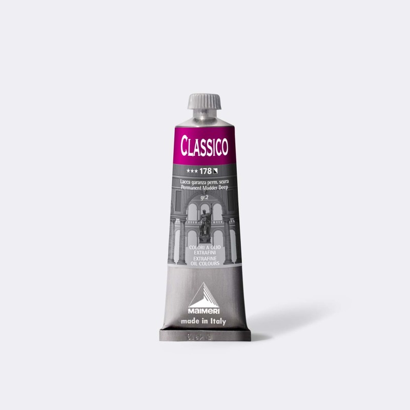 Maimeri Classico colore a olio extrafine Lacca garanza permanente scura 60 ml M0306178