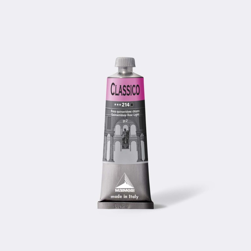 Maimeri Classico colore a olio extrafine Rosa quinacridone chiaro 60 ml M0306214 Maimeri Classico colore a olio extrafine Rosa quinacridone chiaro 60 ml M0306214