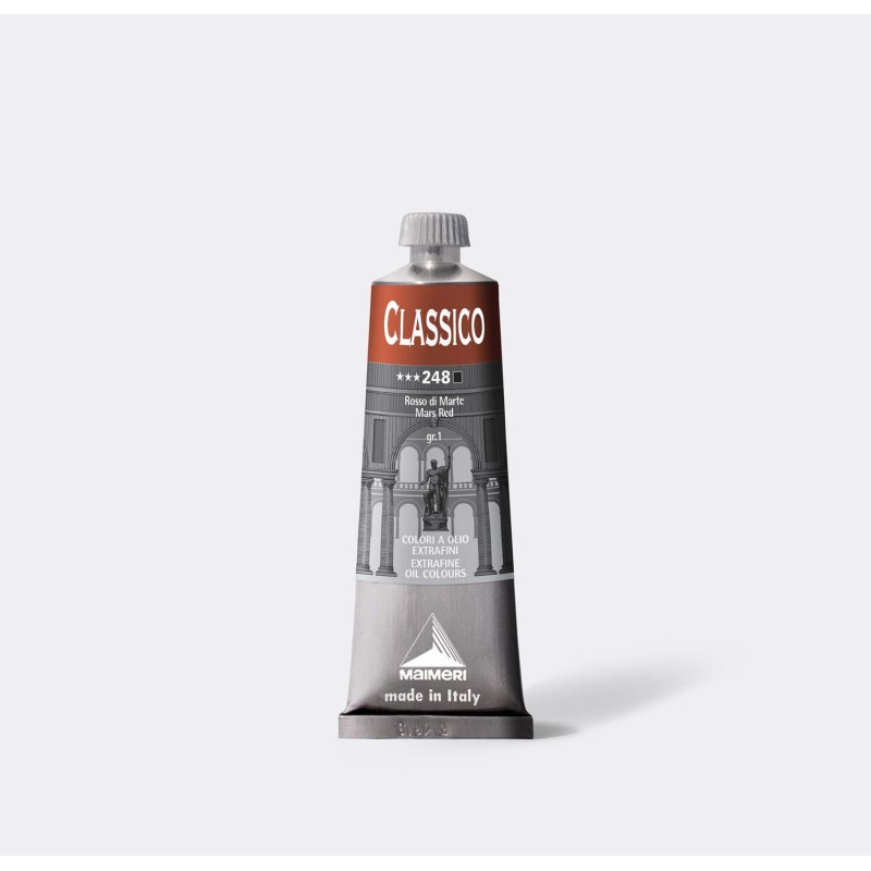 Maimeri Classico colore a olio extrafine Rosso di Marte 60 ml M0306248 Maimeri Classico colore a olio extrafine Rosso di Marte 60 ml M0306248