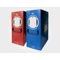 ARCA Scatola portaprogetti dorso 16cm colore blu con maniglia 24x3500262/BL