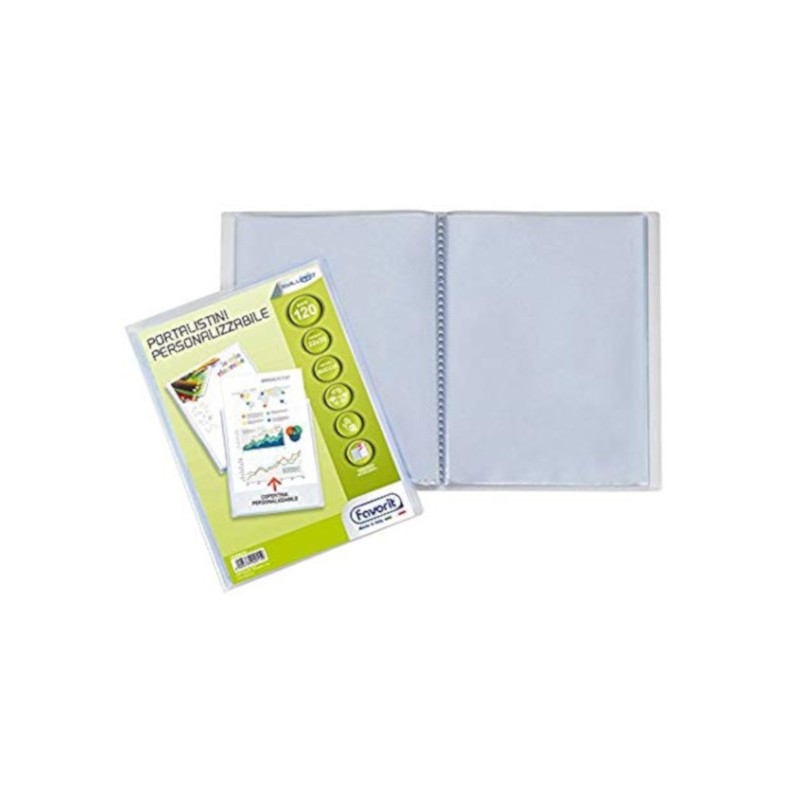 FAVORIT Portalistini soft display A4 120 bustine Favorit 460334 FAVORIT Portalistini soft display A4 120 bustine Favorit 460334