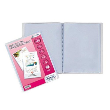 FAVORIT  Portalistini soft display A4 140 bustine Favorit 460335