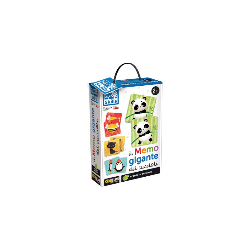 LISCIANI - LIFE SKILLS IL MEMO GIGANTE DEI CUCCIOLI 84081 Gioco interattivo per bambini +2A LISCIANI - LIFE SKILLS IL MEMO GIGANTE DEI CUCCIOLI 84081 Gioco interattivo per bambini +2A