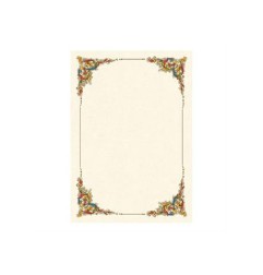 1 - DIPLOMA PERGAMENA A4 160GR FLORENTIA CORNICE 10Fg. 146243