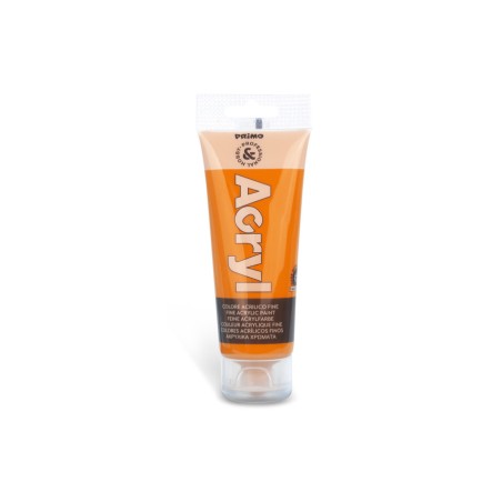 1 - MOROCOLOR PRIMO Tempera Acrilica Tubetto 75 mL Arancione 420TA75250
