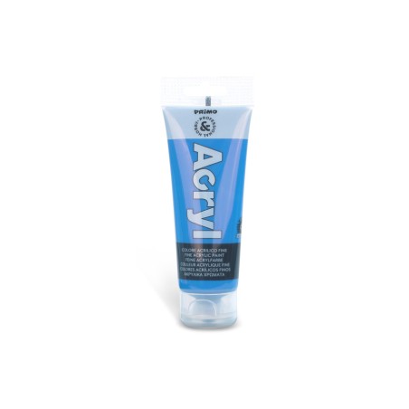 1 - MOROCOLOR PRIMO Tempera Acrilica Tubetto 75 mL Ciano 420TA75501