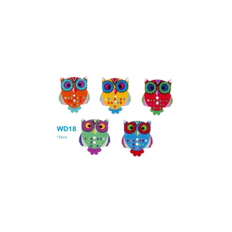 ACCESSORI CREATIVITY GUFO IN LEGNO WD18 ACCESSORI CREATIVITY GUFO IN LEGNO WD18