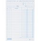 Schede a 2 colonne blu, 100 pezzi 17x12 Edipro - E3159