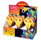 Forbici Collage Fluo Centimetrate 24pz 14/007 in espositore Forbici Collage Fluo Centimetrate 24pz 14/007 in espositore