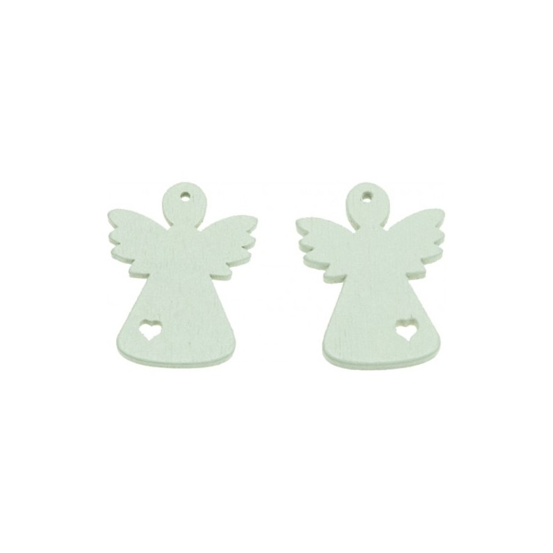ACCESSORI CREATIVITY ANGELO IN LEGNO 15pz WD59 ACCESSORI CREATIVITY ANGELO IN LEGNO 15pz WD59