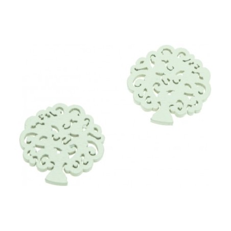1 - ACCESSORI CREATIVITY ALBERO DELLA VITA IN LEGNO 10pz WD40