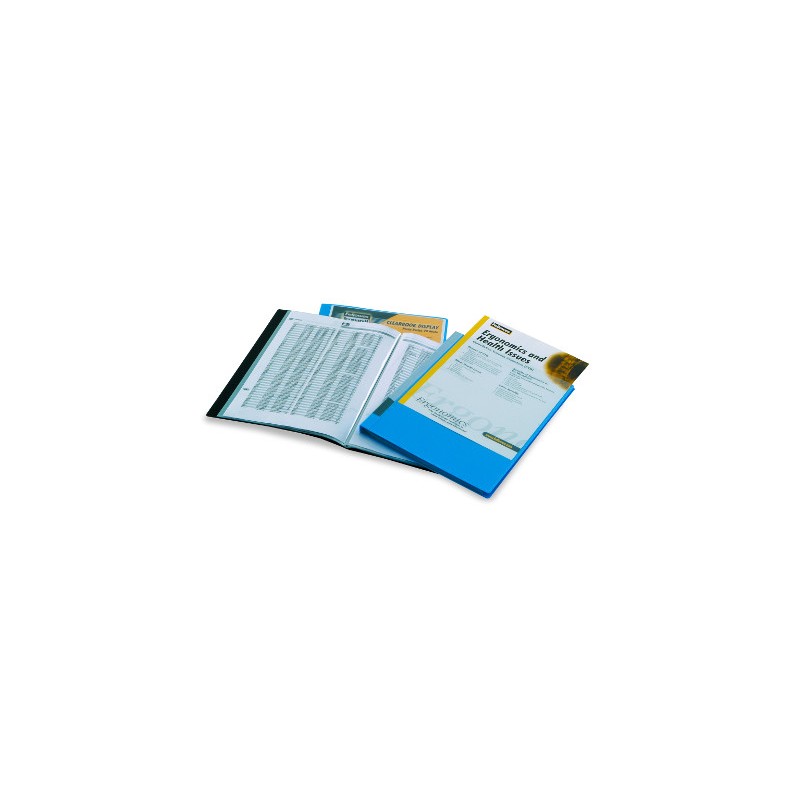 FELLOWES Portalistino A4 con 10 Buste interne - Nero 40324 FELLOWES Portalistino A4 con 10 Buste interne - Nero 40324