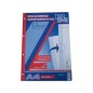 RED IN BLU Ricambio A4 80 gr rinforzato con banda trasparente 40 fg. RED IN BLU Ricambio A4 80 gr rinforzato con banda trasparente 40 fg.