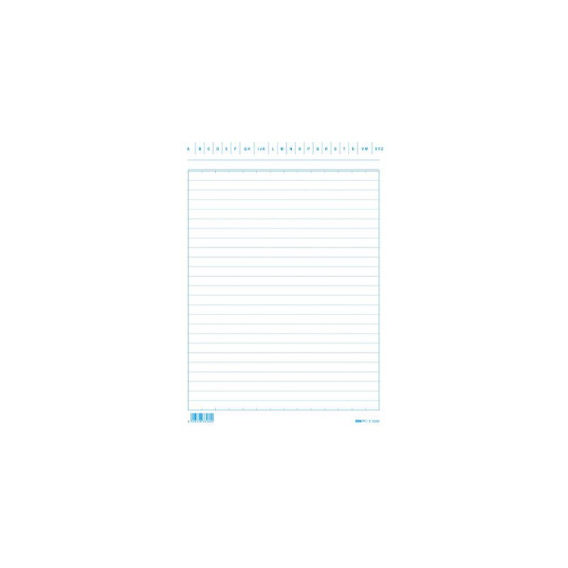 EDIPRO 100 schede rigate 15x21 cm E3326 EDIPRO 100 schede rigate 15x21 cm E3326