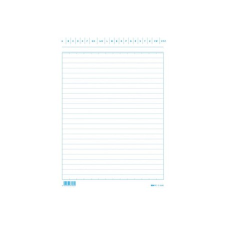 100 schede rigate 15x21 cm Edipro - E3326