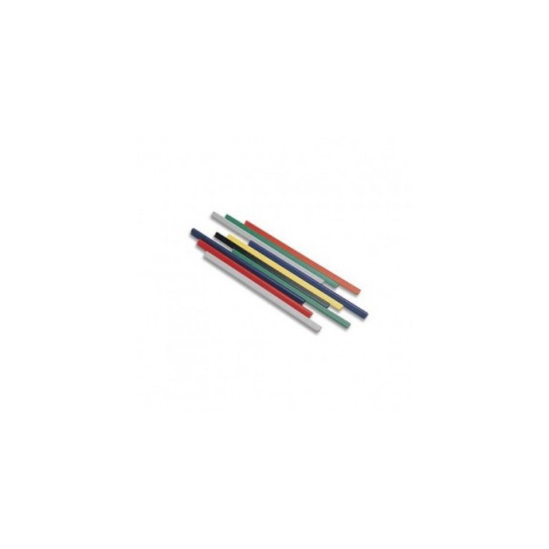 FELLOWES 50 pezzi Dorsi rigidi rilegafogli 3 mm colore rosso D103RO FELLOWES 50 pezzi Dorsi rigidi rilegafogli 3 mm colore rosso D103RO