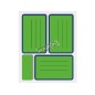 Etichette adesive fluo verde Markin 70x37 Etichette adesive fluo verde Markin 70x37