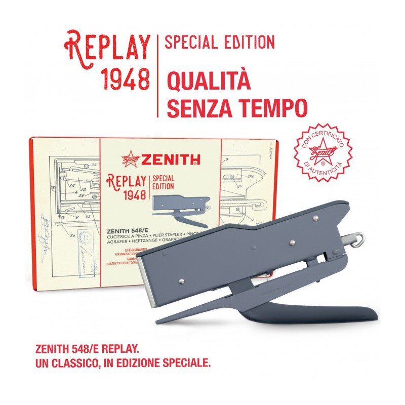 Zenith cucitrice a pinza 548/E Replay